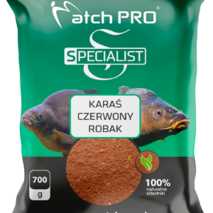 SPECIALIST KARAŚ CZERWONY ROBAK Zanęta MatchPro 700g Zanęty