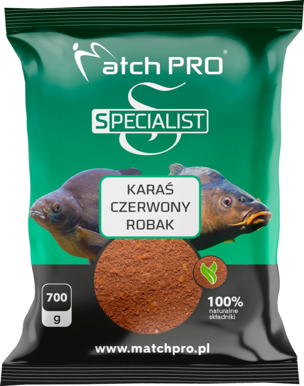 SPECIALIST KARAŚ CZERWONY ROBAK Zanęta MatchPro 700g Zanęty