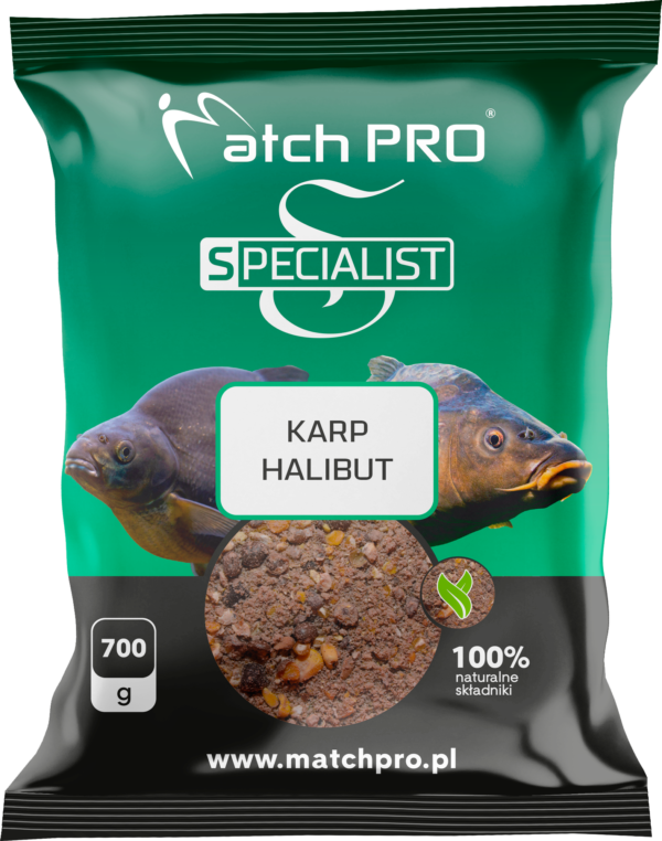 SPECIALIST KARP HALIBUT Zanęta MatchPro 700g Zanęty