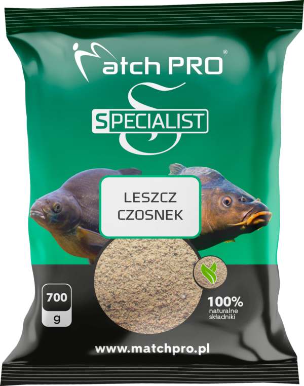 SPECIALIST LESZCZ CZOSNEK Zanęta MatchPro 700g Zanęty