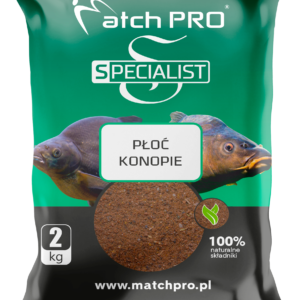 SPECIALIST PŁOĆ KONOPIE Zanęta MatchPro 2kg Zanęty