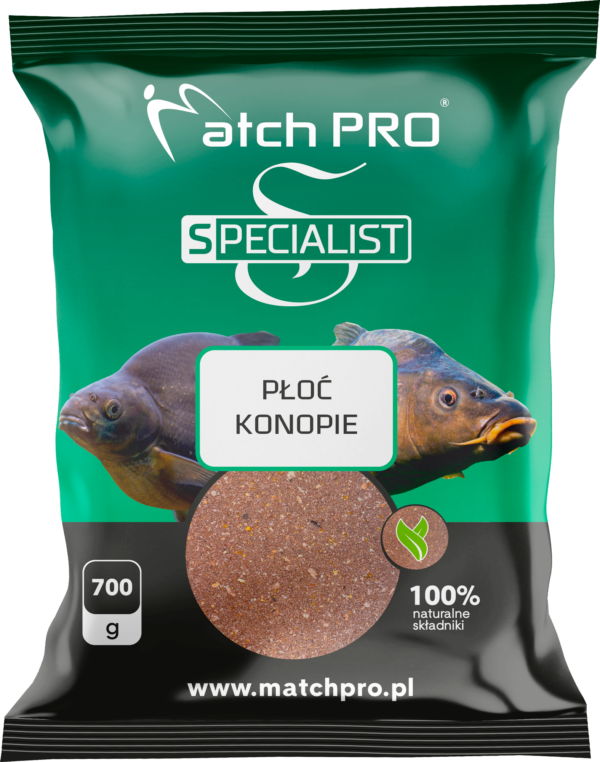 SPECIALIST PŁOĆ KONOPIE Zanęta MatchPro 700g Zanęty