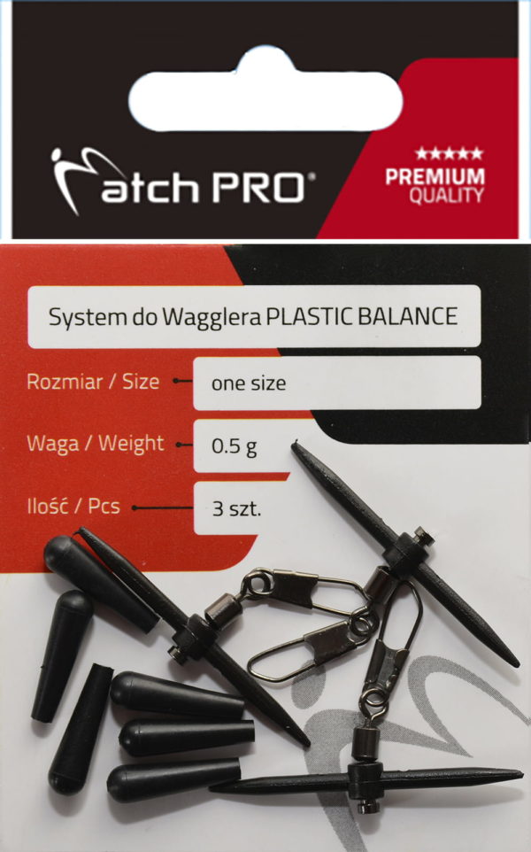 System do Wagglera PLASTIC BALANCE 3szt Matchpro Spławiki