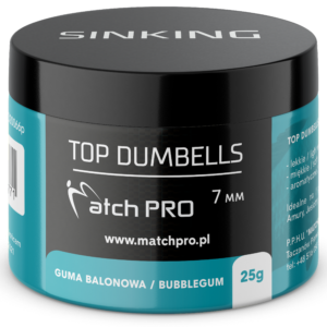 TOP DUMBELLS BUBBLEGUM 7mm / 25g MatchPro Przynęty do Methody / Karpiowe