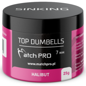 TOP DUMBELLS HALIBUT 7mm / 25g MatchPro Przynęty do Methody / Karpiowe