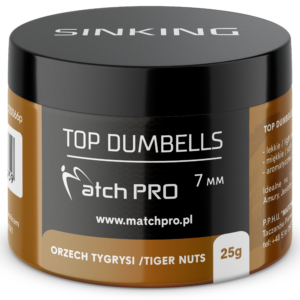 TOP DUMBELLS TIGER NUTS 7mm / 25g MatchPro Przynęty do Methody / Karpiowe