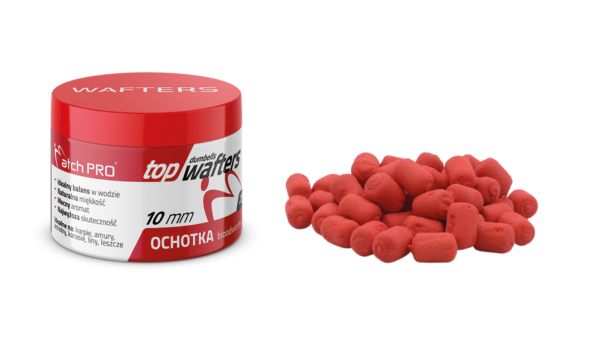 TOP DUMBELLS WAFTERS BLOODWORM 10mm 25g MatchPro Przynęty do Methody / Karpiowe