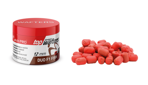 TOP DUMBELLS WAFTERS DUO F1 FISH 12mm 25g MatchPro Przynęty do Methody / Karpiowe