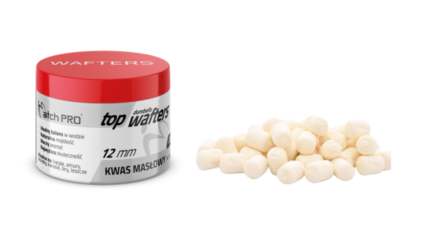 TOP DUMBELLS WAFTERS N-BUTYRIC 12mm 25g MatchPro Przynęty do Methody / Karpiowe