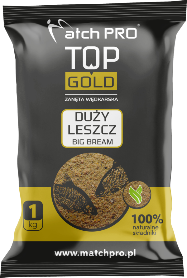 TOP GOLD DUŻY LESZCZ Zanęta MatchPro 1kg Zanęty