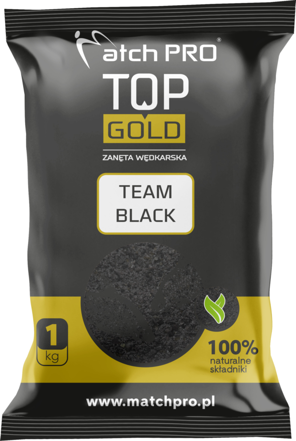 TOP GOLD TEAM BLACK Zanęta MatchPro 1kg Zanęty