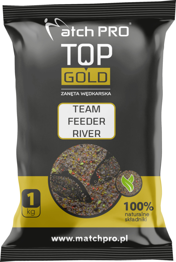 TOP GOLD TEAM FEEDER RIVER Zanęta MatchPro 1kg Zanęty