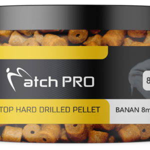 TOP HARD Banan 12mm DRILLED Pellet MatchPro  80g Przynęty do Methody / Karpiowe