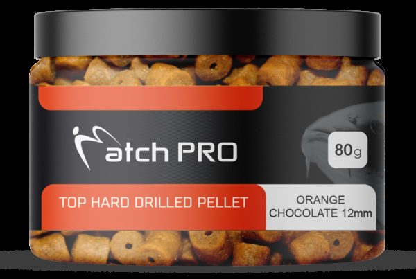 TOP HARD DRILLED ORANGE CHOCOLATE 12mm/80g MatchPro Przynęty do Methody / Karpiowe