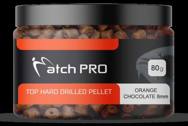 TOP HARD DRILLED ORANGE CHOCOLATE 8mm/80g MatchPro Przynęty do Methody / Karpiowe