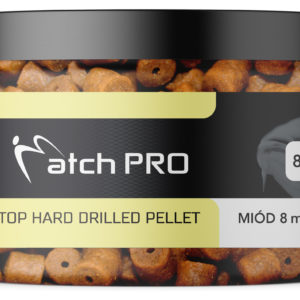 TOP HARD MIÓD 12 mm DRILLED Pellet MatchPro  80g Przynęty do Methody / Karpiowe