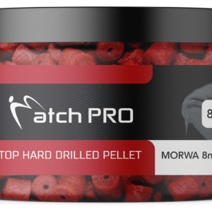 TOP HARD MORWA 12mm DRILLED Pellet MatchPro  80g Przynęty do Methody / Karpiowe