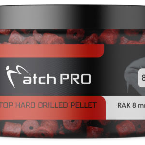 TOP HARD RAK 12mm DRILLED Pellet MatchPro 80g Przynęty do Methody / Karpiowe