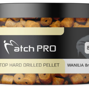 TOP HARD Wanilia 12mm DRILLED Pellet MatchPro  80g Przynęty do Methody / Karpiowe