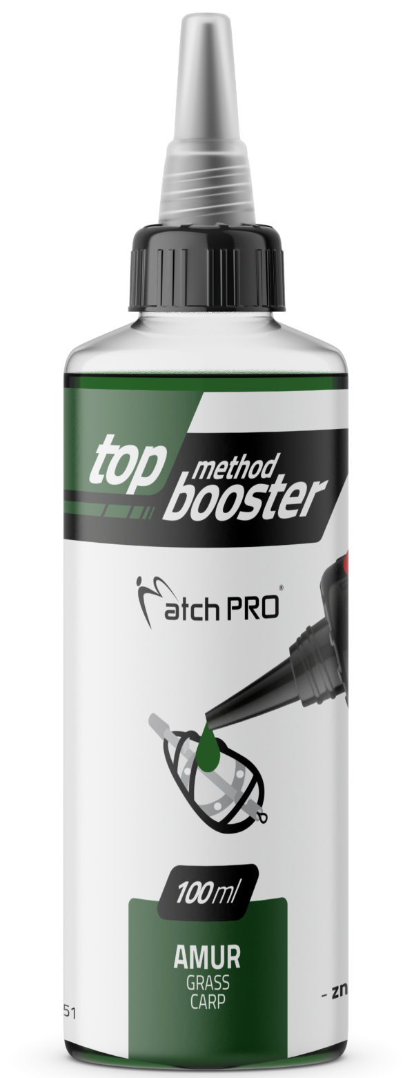 TOP METHOD BOOSTER AMUR MatchPro 100ml Liquidy / Dipy / Boostery