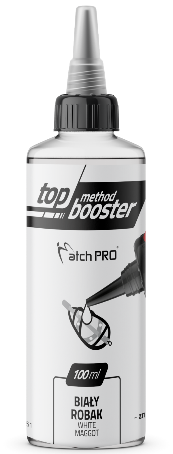 TOP METHOD BOOSTER BIAŁY ROBAK MatchPro 100ml Liquidy / Dipy / Boostery