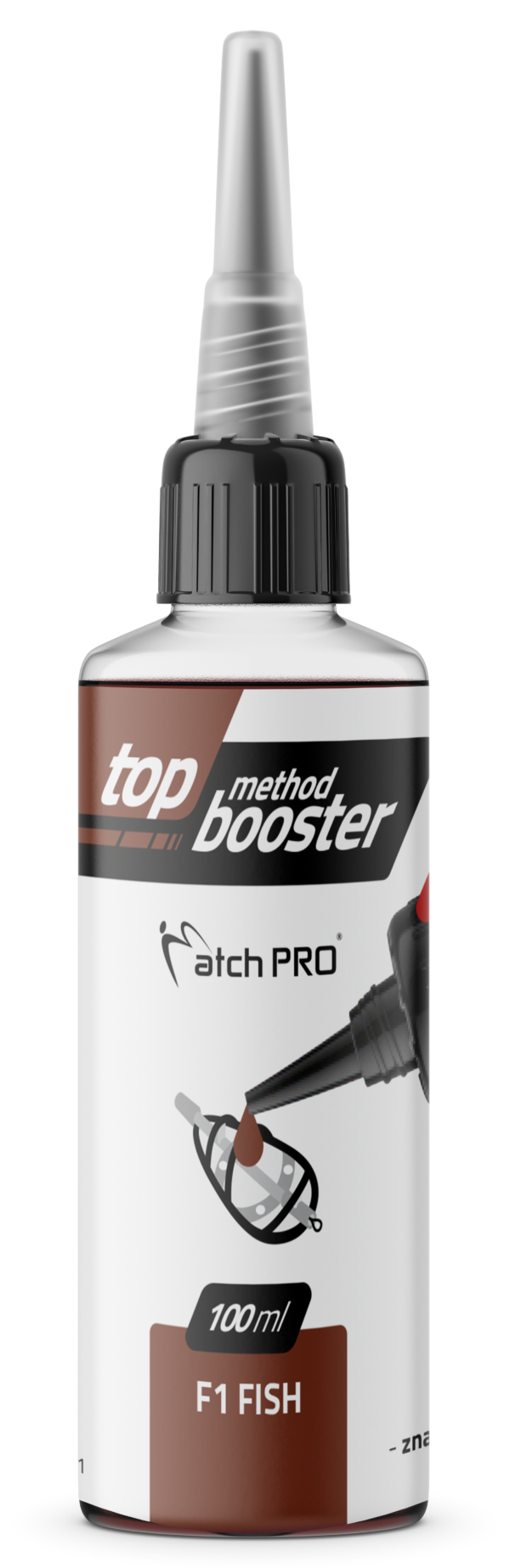 TOP METHOD BOOSTER F1 FISH MatchPro 100ml Liquidy / Dipy / Boostery