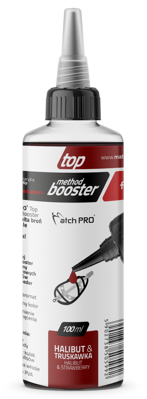 TOP METHOD BOOSTER HALIBUT & TRUSKAWKA MatchPro 100ml Liquidy / Dipy / Boostery