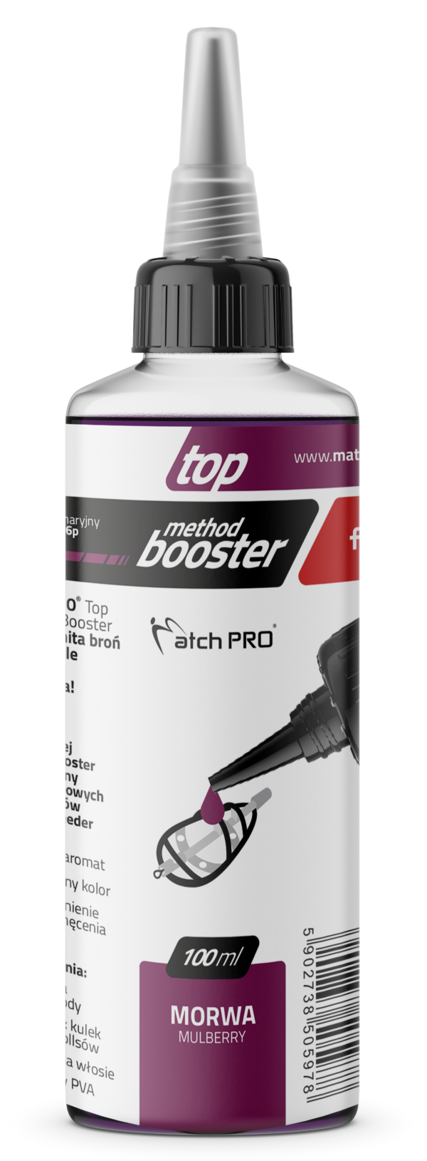 TOP METHOD BOOSTER MORWA MatchPro 100ml Liquidy / Dipy / Boostery