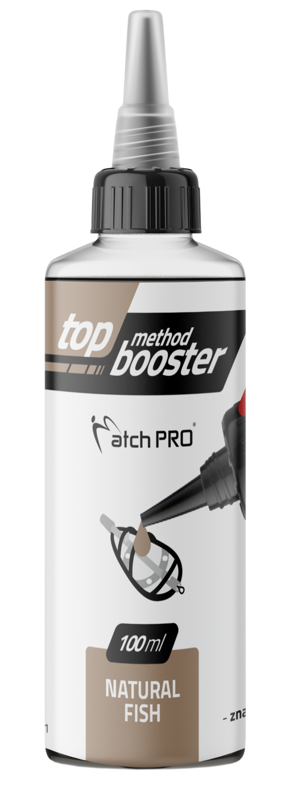 TOP METHOD BOOSTER NATURAL FISH MatchPro 100ml Liquidy / Dipy / Boostery