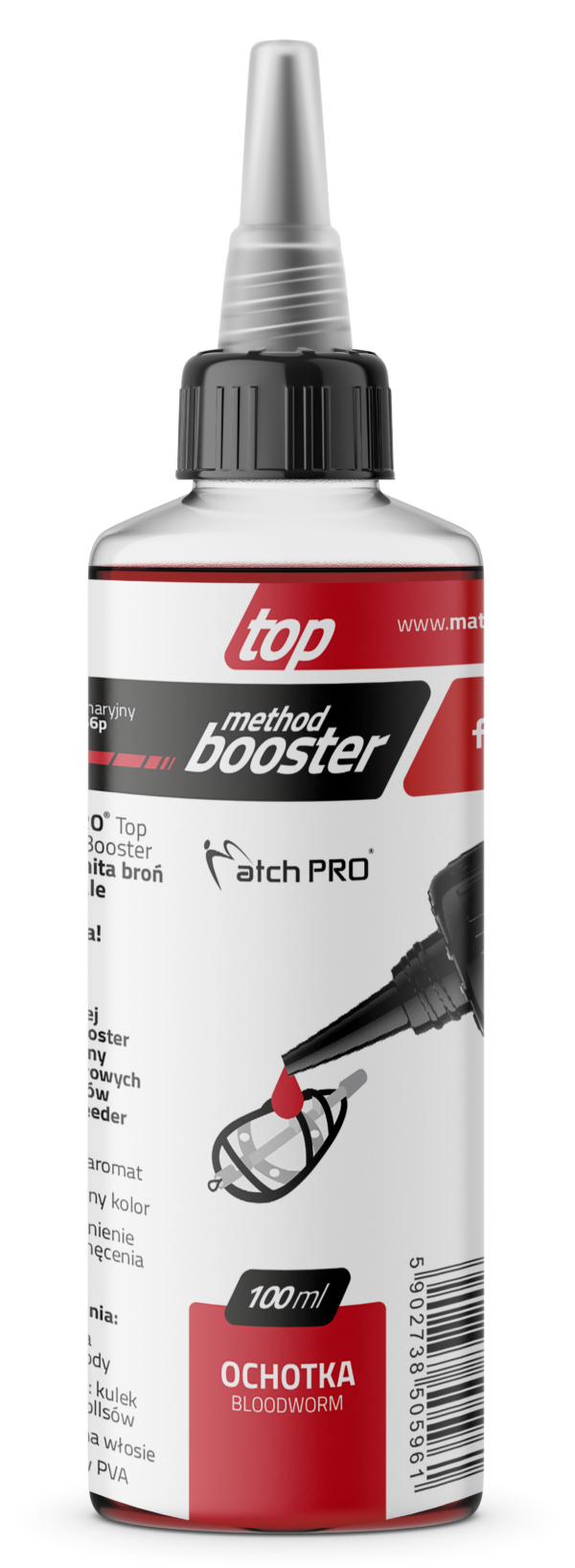 TOP METHOD BOOSTER OCHOTKA MatchPro 100ml Liquidy / Dipy / Boostery