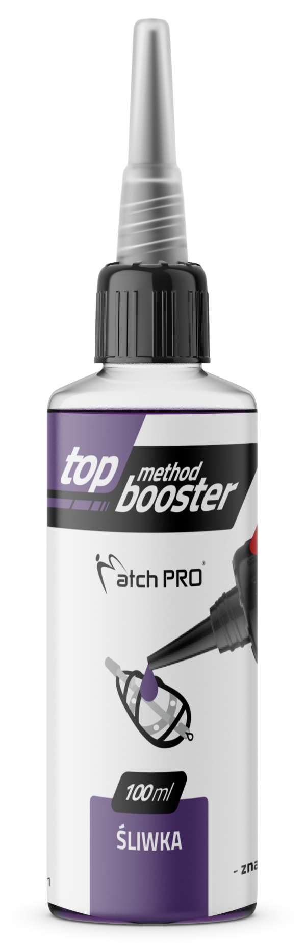 TOP METHOD BOOSTER ŚLIWKA MatchPro 100ml Liquidy / Dipy / Boostery