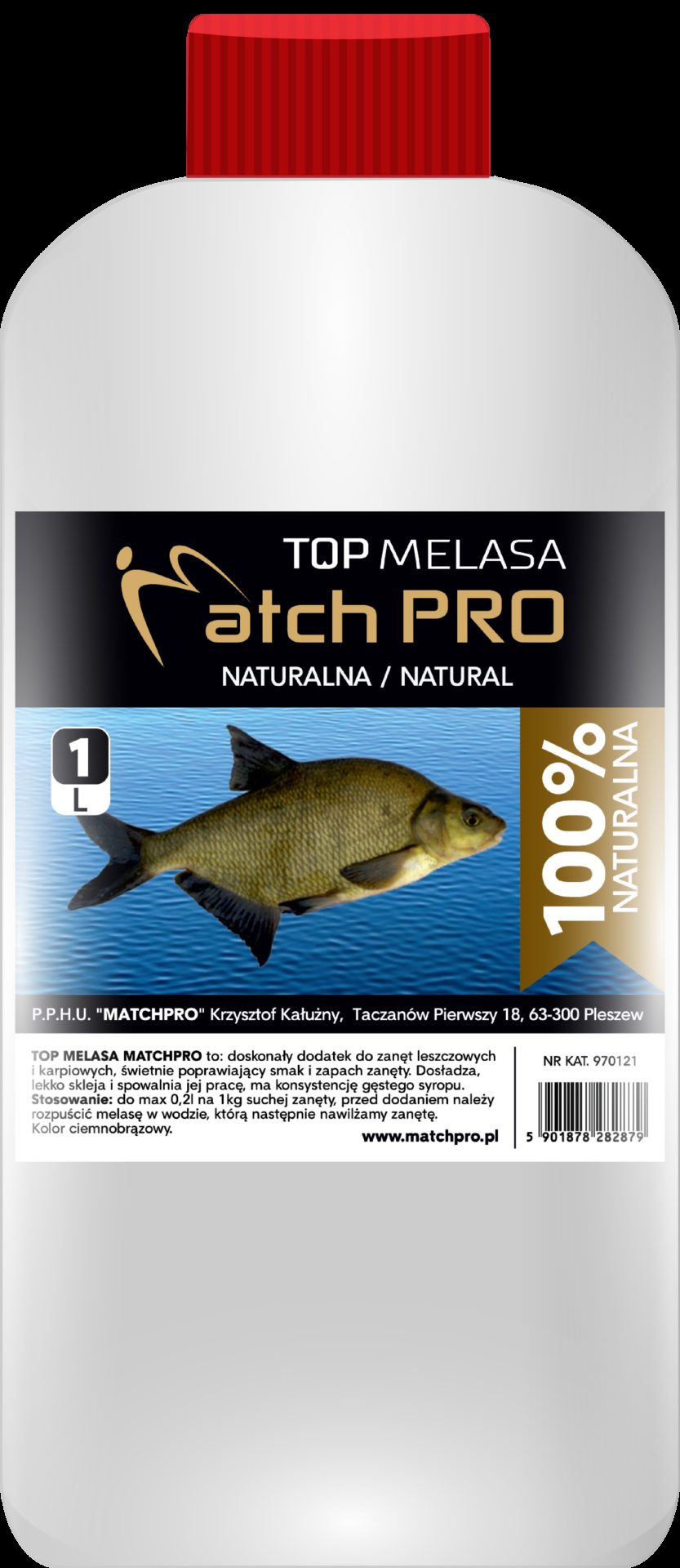 TOP Melasa Naturalna MatchPro 1000ml Dodatki / Atraktory