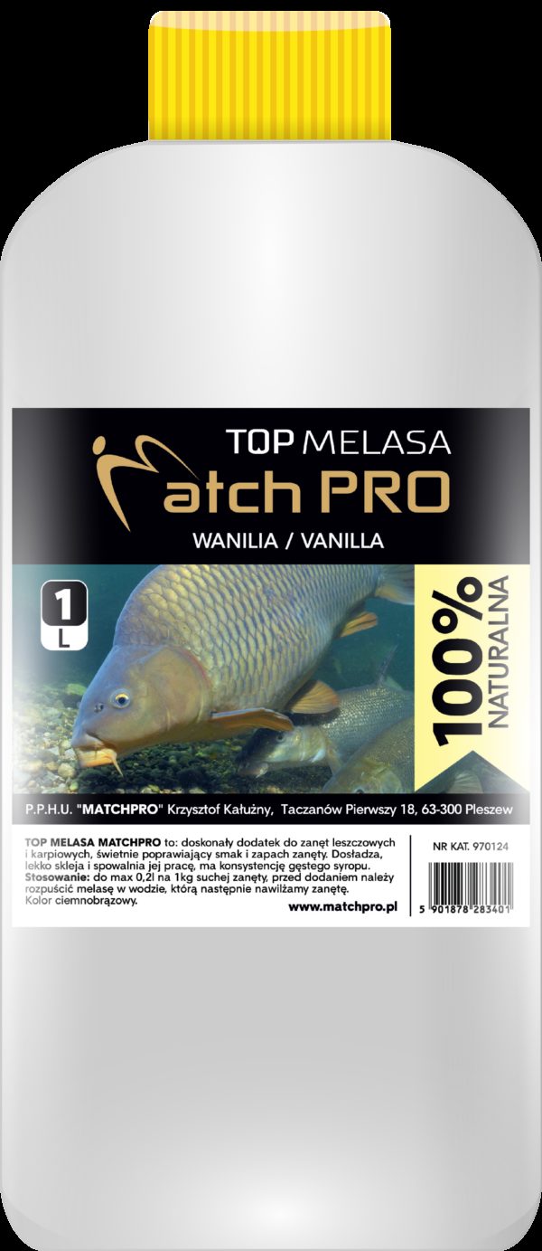 TOP Melasa Wanilia MatchPro 1000ml Dodatki / Atraktory