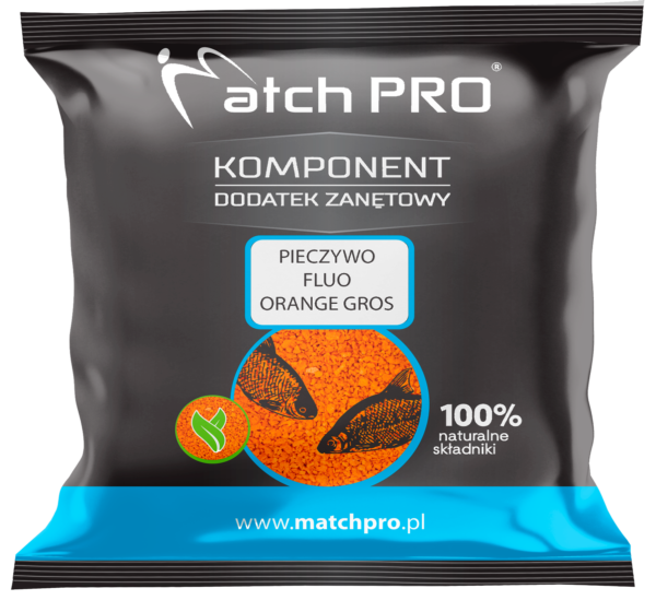 TOP PIECZYWO FLUO POMARAŃCZOWE GROS MatchPro 500g Dodatki / Atraktory