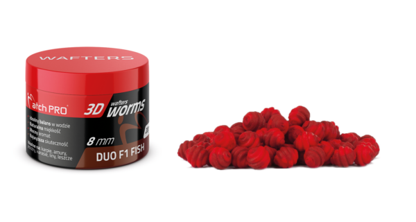 TOP WORMS WAFTERS DUO F1 FISH 8mm 20g MatchPro Przynęty do Methody / Karpiowe