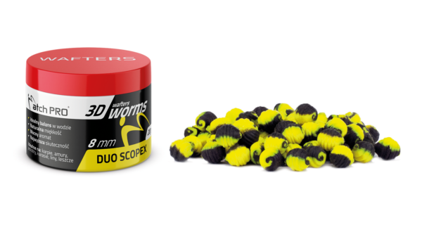 TOP WORMS WAFTERS DUO SCOPEX 8mm 20g MatchPro Przynęty do Methody / Karpiowe