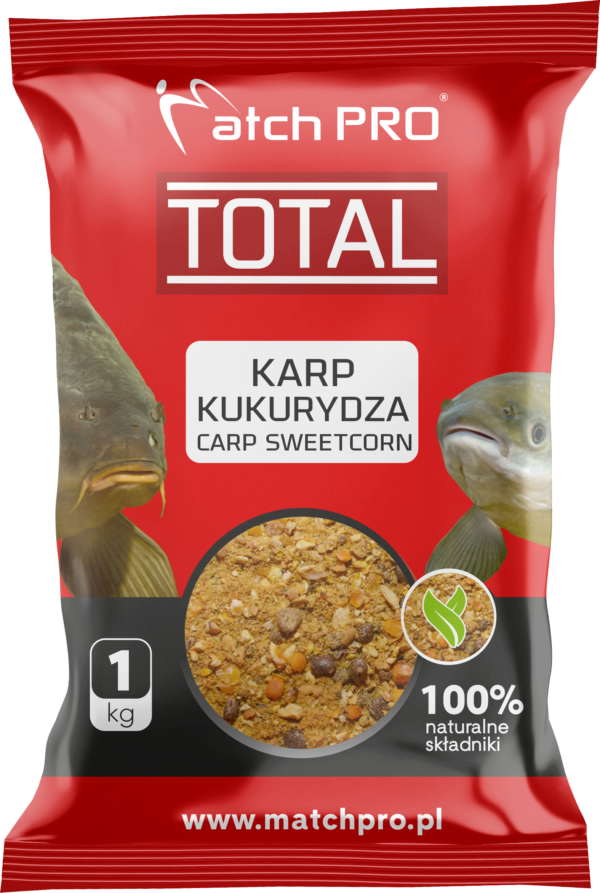 TOTAL KARP KUKURYDZA Zanęta MatchPro 1kg Zanęty