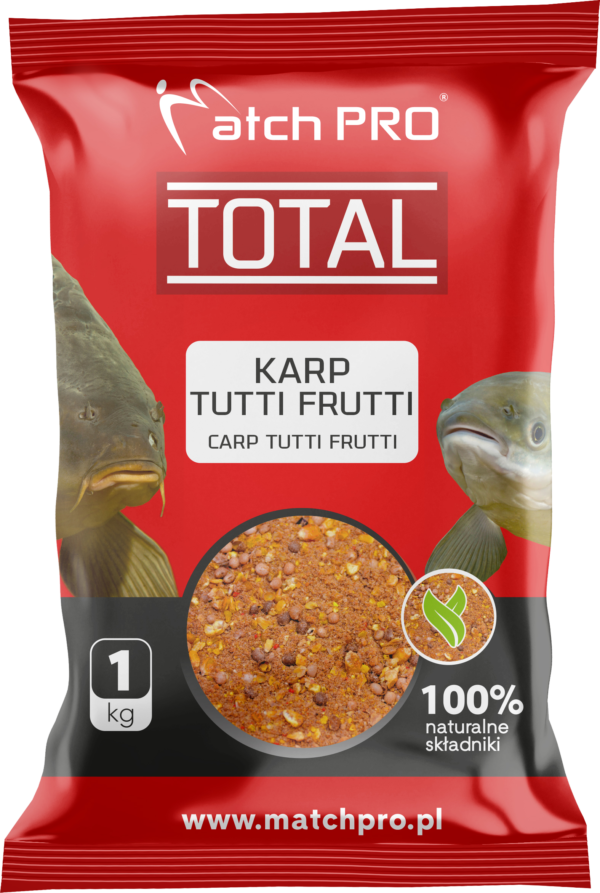 TOTAL KARP TUTTI FRUTTI Zanęta MatchPro 1kg Zanęty