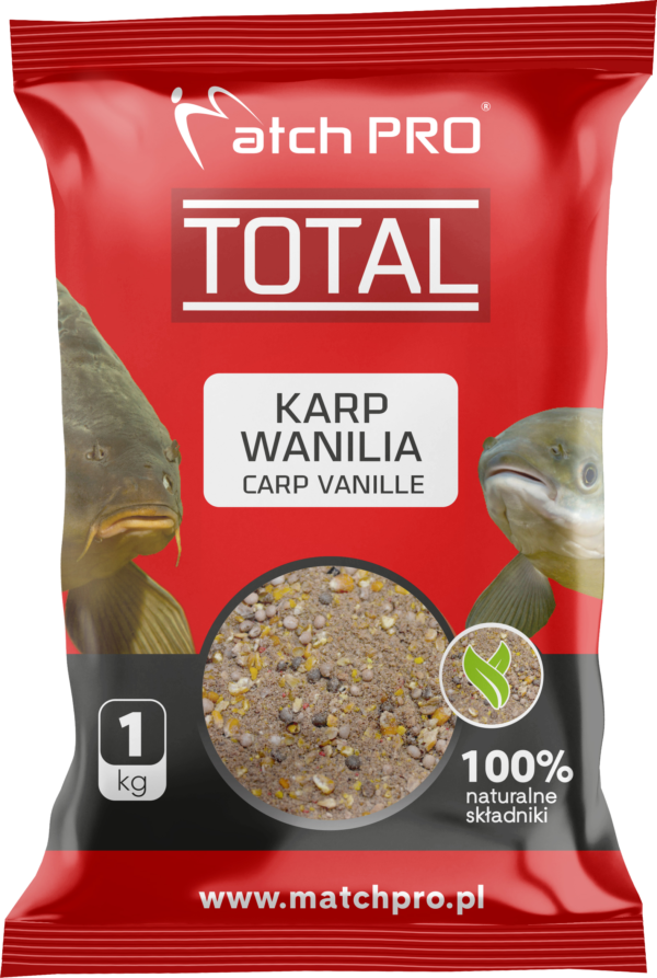 TOTAL KARP WANILIA Zanęta MatchPro 1kg Zanęty