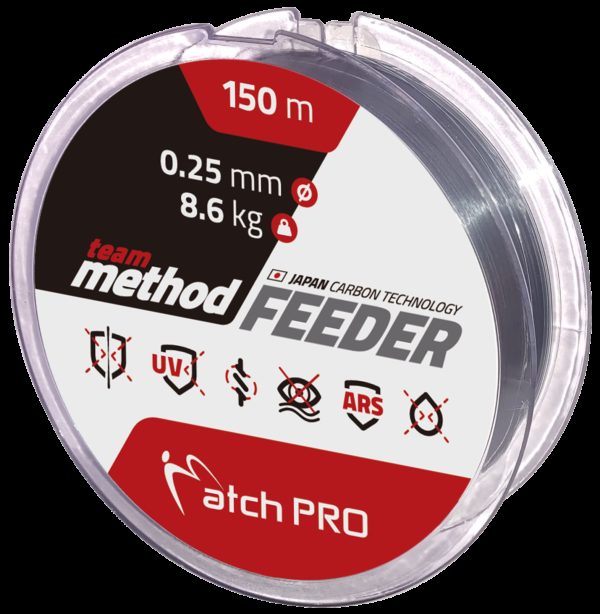 Team Matchpro Method Feeder Żyłka 150m Żyłki / Plecionki / Linki