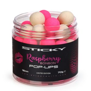 STICKY BAITS RASPBERRY BONBON POP-UPS 16mm 70g