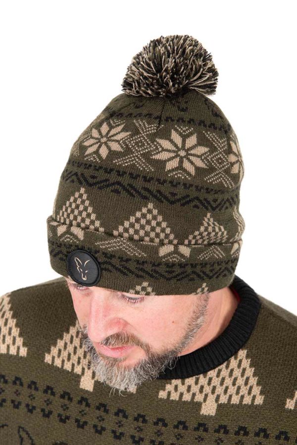 Fox Festive Bobble Hat - CHH030