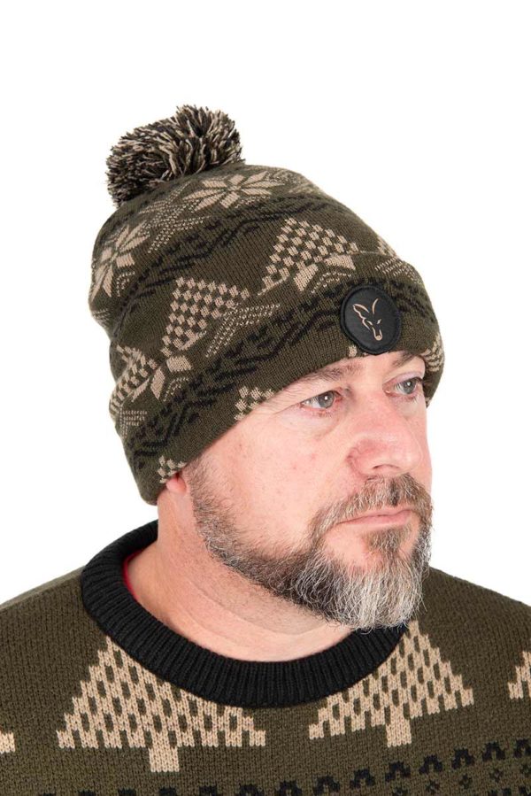 Fox Festive Bobble Hat New Products