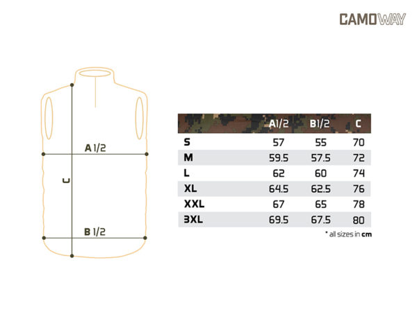 Kamizelka Delphin CamoWAY S