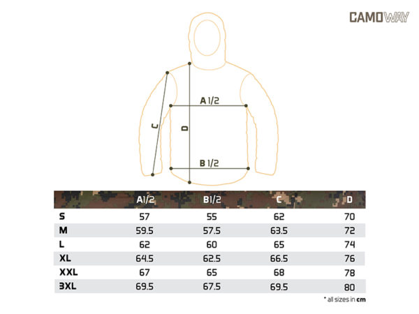 Kurtka Delphin CamoWAY XL