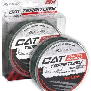 Sklep z Mikado Śląsk - PLECIONKA - CAT TERRITORY OCTA BRAID - 0.50mm/54.5kg/300m - ZIELONA - op.1szp.