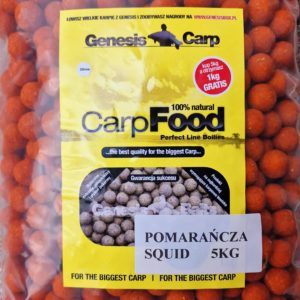 Genesis Carp GENESIS CARP Pomarańcza-Squid 5kg + 5kg GRATIS