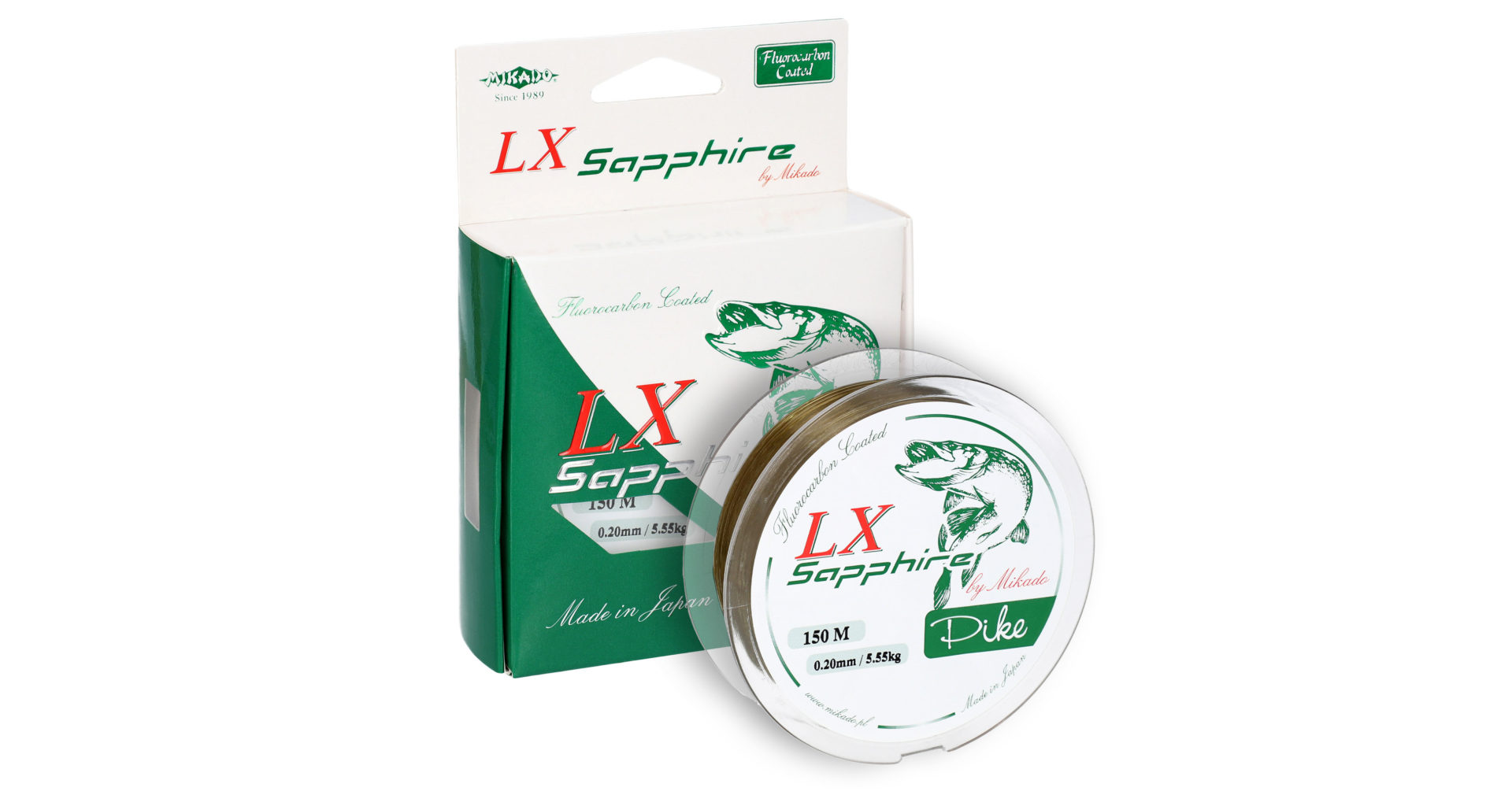 Sklep z Mikado Śląsk - ŻYŁKA - LX SAPPHIRE PIKE - 0.28mm/9.16kg/150m - op.1szp.