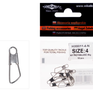 Sklep z Mikado Śląsk - AGRAFKA - BLASZKOWA SS nr 1 NI - op.10szt.