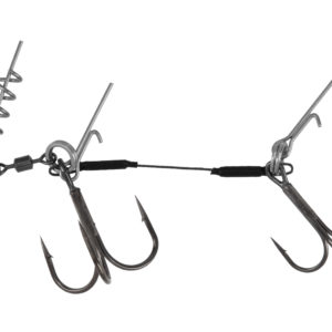 Sklep z Mikado Śląsk - DOZBROJKA - TYTANOWA JAWS DOUBLE EVO TITANIUM - 25kg - kotwice 1/0